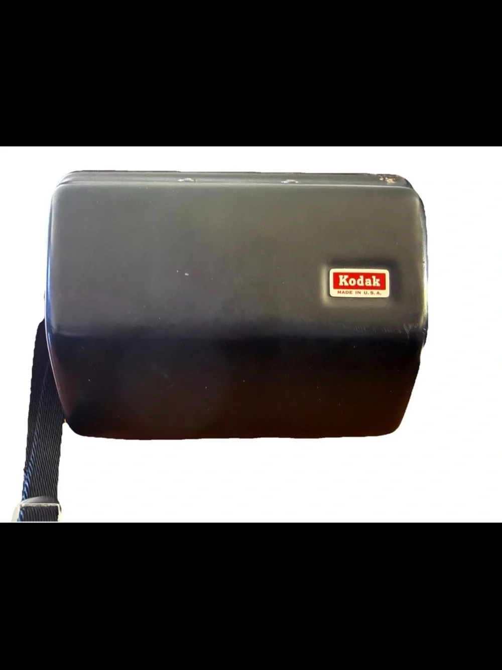 Kodak Instamatic X-90 Camera with Black Body and Red Case Interior